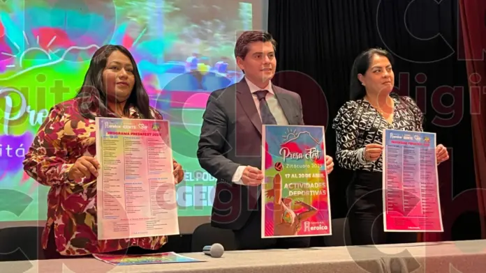 El presidente municipal destacó torneos de pesca, futbol y voleibol, así como conciertos, stands de gastronomía y bebidas, además de viajes en helicóptero.