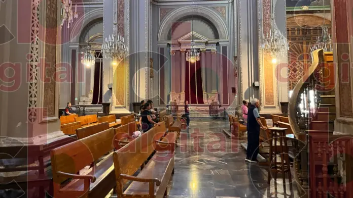 Catedral de Morelia se prepara para el próximo domingo de Ramos