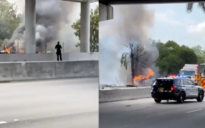 Mueren todos los pasajeros tras caída de avioneta en Boca Ratón, Florida