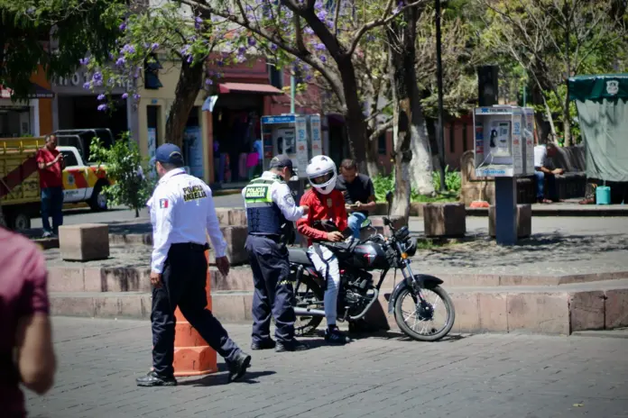 Por seguridad, Policía Morelia intensifica operativos a motociclistas