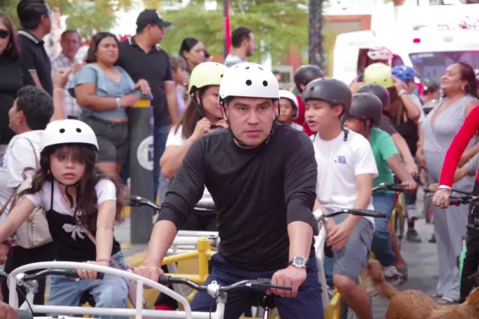 Bici Guacha, una nueva opción para esparcimiento familiar en Huetamo