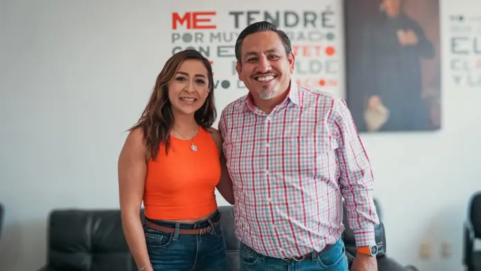 Víctor Manríquez y Grecia Aguilar cierran filas para seguir construyendo un mejor futuro para las y los ciudadanos