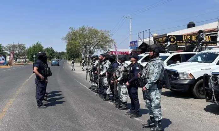 SSP refuerza tareas operativas en Tarímbaro y localidades colindantes
