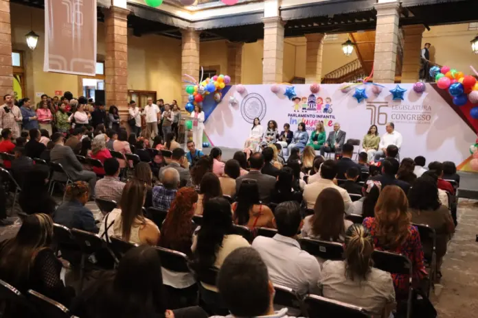 Realiza Congreso de Michoacán el Parlamento Infantil Incluyente 2025