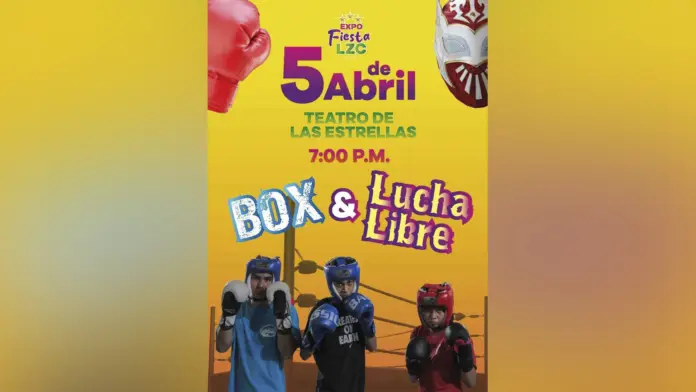 Box y Lucha Libre se Unen en una Gran Noche Deportiva en la Expo Fiesta Lzc 2025