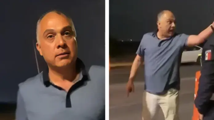 Funcionario de Coahuila protagoniza escándalo porque no dejaron a su hijo salir del alcoholímetro