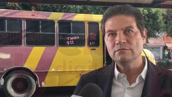 Necesario el ajuste a la tarifa del transporte público; afirma Alfonso Martínez