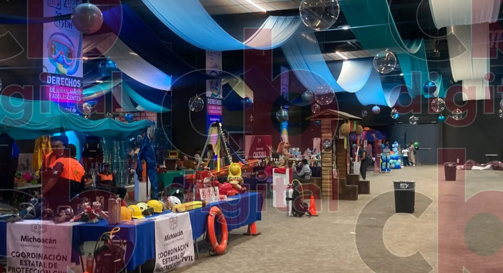 Festival Michoacán de Origen promueve los derechos de los niños con juegos interactivos Festival Michoacán de Origen promueve los derechos de los niños con juegos interactivos