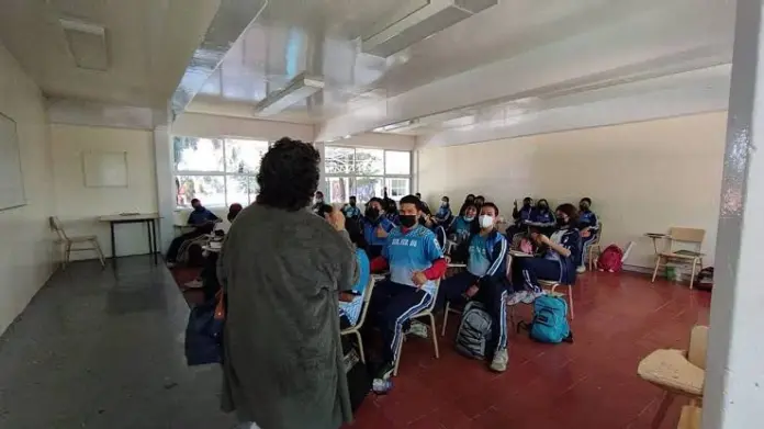 Este lunes sólo algunas escuelas en Michoacán tuvieron clases