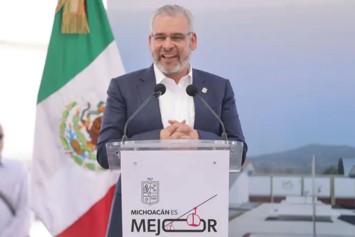 Bedolla espera una exitosa coordinación con el nuevo Comisionado de Seguridad de Morelia