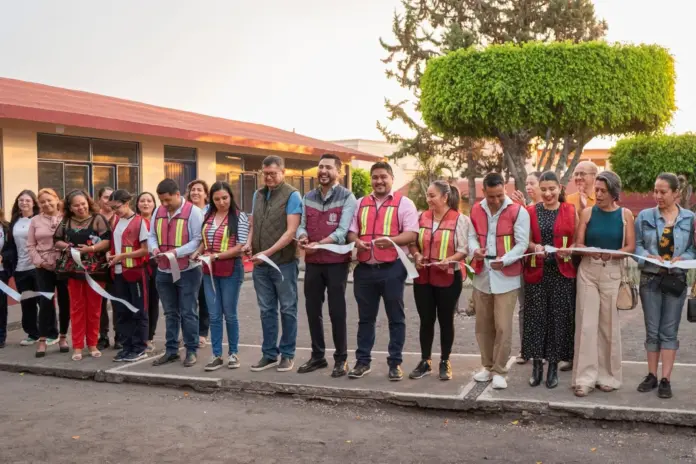 Después de 20 años, rehabilitan la Preparatoria Cuauhtémoc en Huandacareo