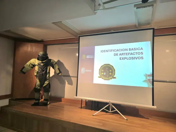 SSP refuerza seguridad ciudadana con capacitación a paramédicos y rescatistas en explosivos