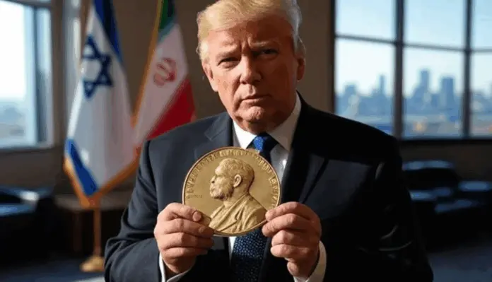 Postulan a Donald Trump al premio Nobel de la Paz por frenar guerra entre Israel e Irán