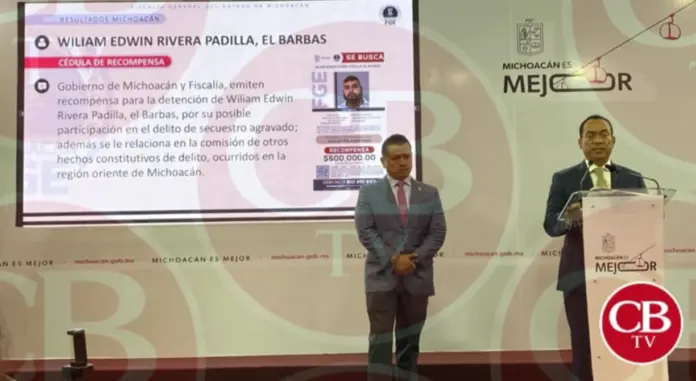 Se ofrece recompensa de 500 mil pesos para detener a 