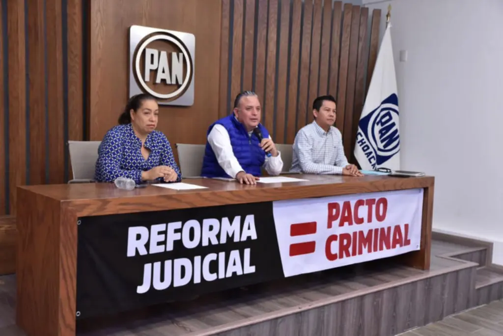 Morena perdió a 23 millones de mexicanos en elección judicial: PAN Michoacán