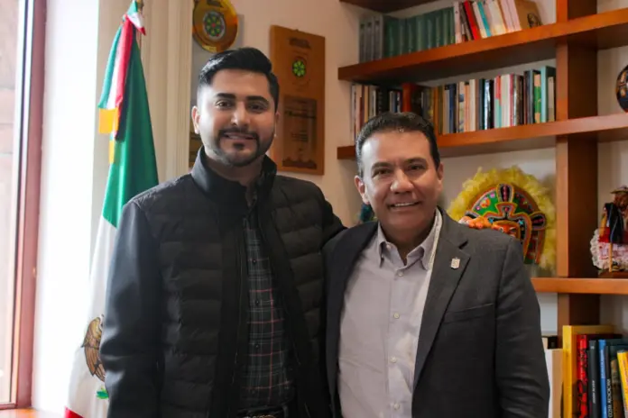 Reúne Alexis Velázquez esfuerzos con Secretaría de Turismo para impulsar Huandacareo