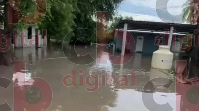 Remanentes de Huracán Erick deja afectaciones en Múgica