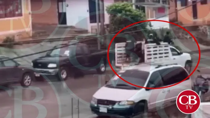 #Video: Captan a sicarios a bordo de camionetas en Zitácuaro