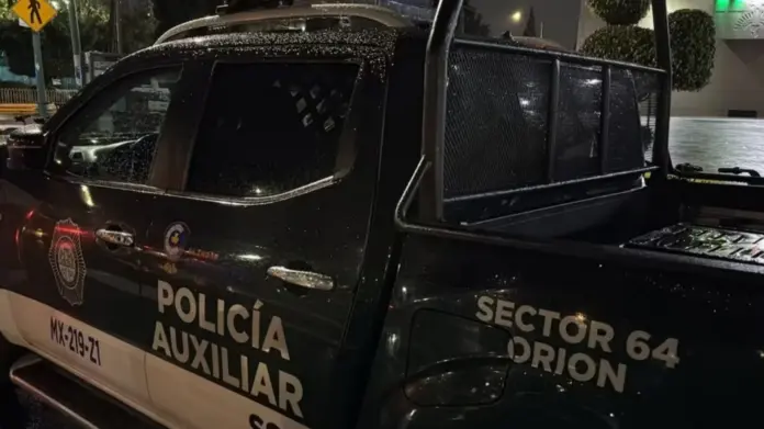 Atacan a balazos patrulla de policías en el Estado de México