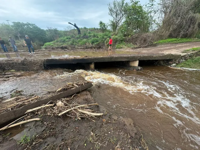 Gobierno que encabeza Fanny Arreola Envía Ayuda a la Zona Rural Afectada por Lluvias