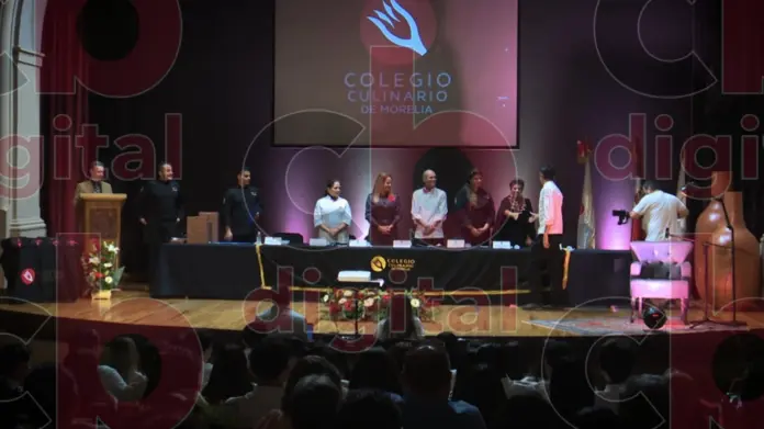 El Colegio Culinario de Morelia, realiza su ceremonia de graduación de la generación 2022 - 2025