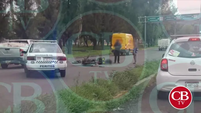 Imprudencia ocasiona choque múltiple en Morelia