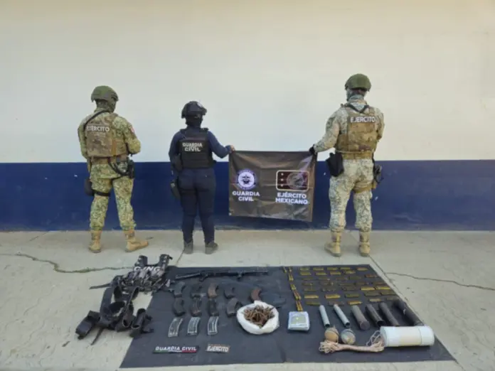 SSP desactiva 152 artefactos explosivos y decomisa 57 armas en mayo