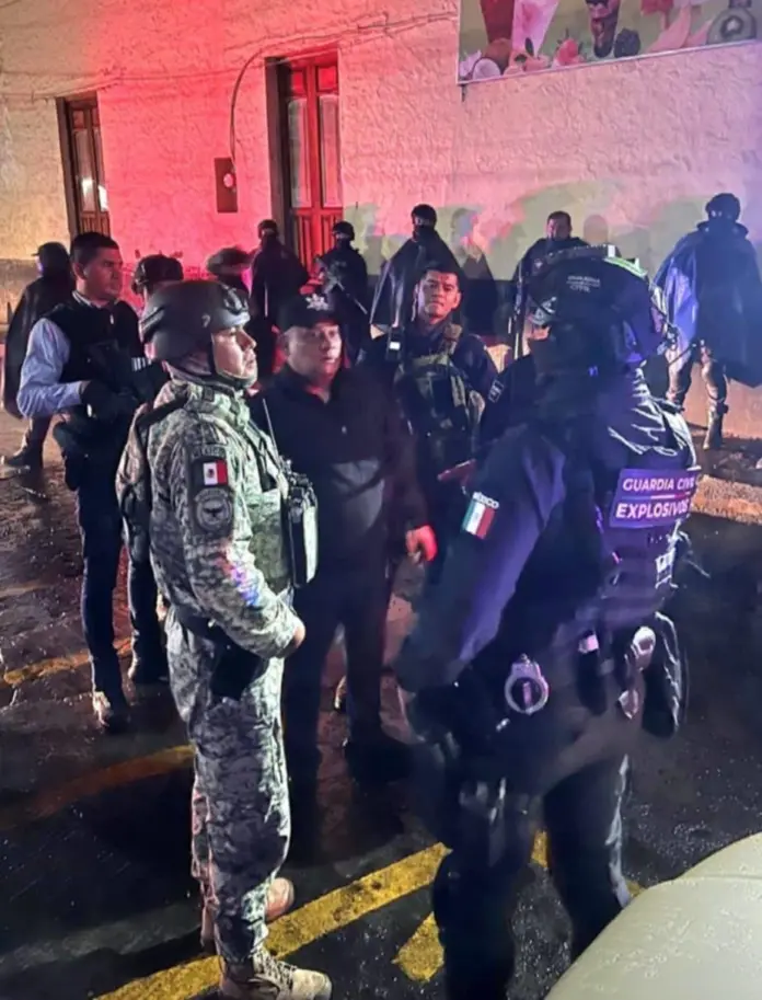 Despliegue operativo vigente en Tingüindín: SSP