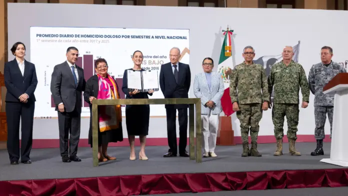 PRESIDENTA CLAUDIA SHEINBAUM ENVÍA INICIATIVA CONSTITUCIONAL PARA QUE DENUNCIA POR EXTORSIÓN NO RECAIGA EN LA VÍCTIMA SINO EN EL ESTADO MEXICANO; DELITO SE PERSEGUIRÁ DE OFICIO
