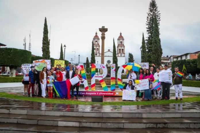 ENCABEZA LA PRESIDENTA YOHANA MENDOZA PRIMERA MARCHA POR LA DIVERSIDAD EN EL MUNICIPIO DE ARIO