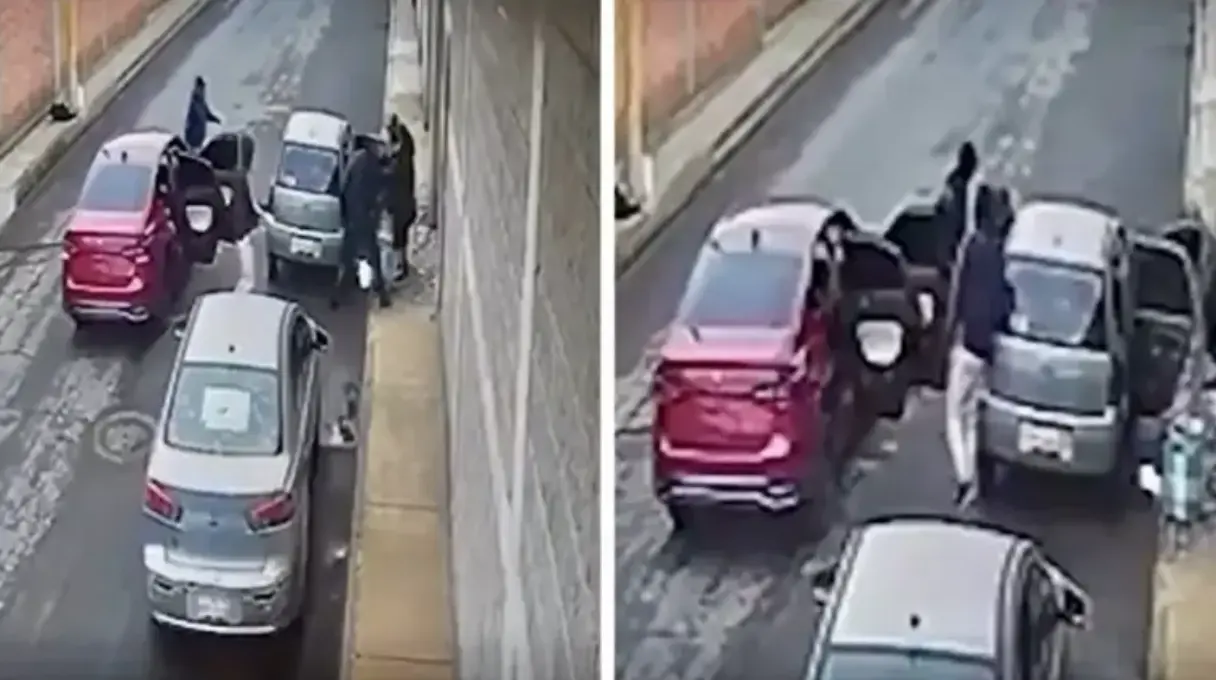 Vecinos frustran intento de secuestro a mujer en Edomex Vecinos frustran intento de secuestro a mujer en Edomex