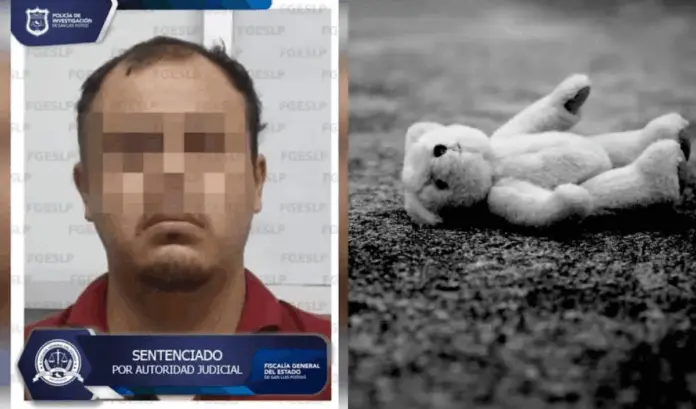 Sujeto es sentenciado a 45 años de prisión tras asesinar a golpes a una niña en San Luis Potosí