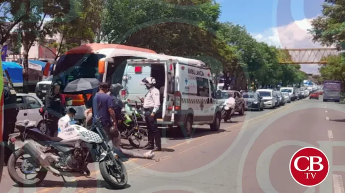 Atropellan a dos personas sobre Madero Poniente