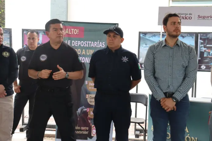 Estrategia Nacional contra la Extorsión arranca en tianguis limonero de Apatzingán