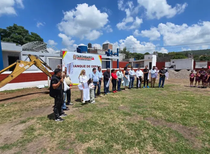 el Gobierno de Tarímbaro dio inicio a la remodelación integral de la Unidad Deportiva