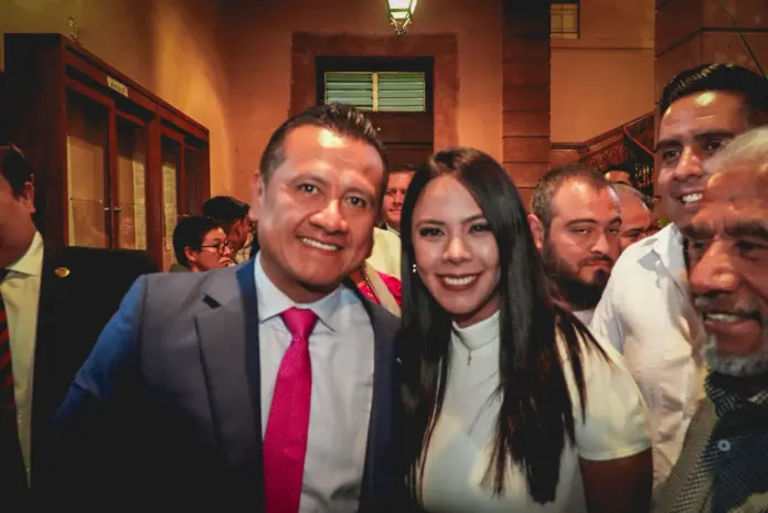 Presidenta municipal de Queréndaro, Diana Caballero
