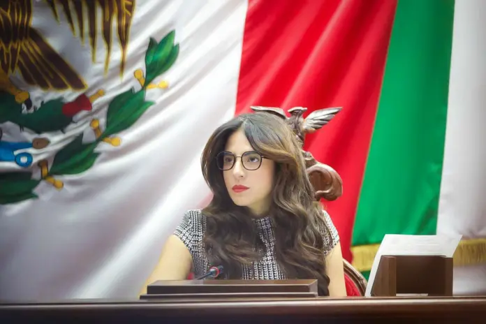 Presidenta del Congreso del Estado, Giulianna Bugarini Torres