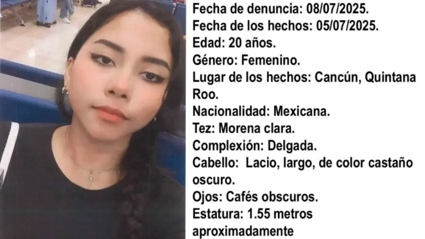 Buscan a joven desaparecida tras viajar a Guadalajara por presunta oferta laboral Buscan a joven desaparecida tras viajar a Guadalajara por presunta oferta laboral