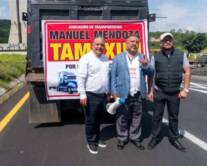 Carlos Quintana y diputado José Manuel Hinojosa logran liberar Autopista de Occidente