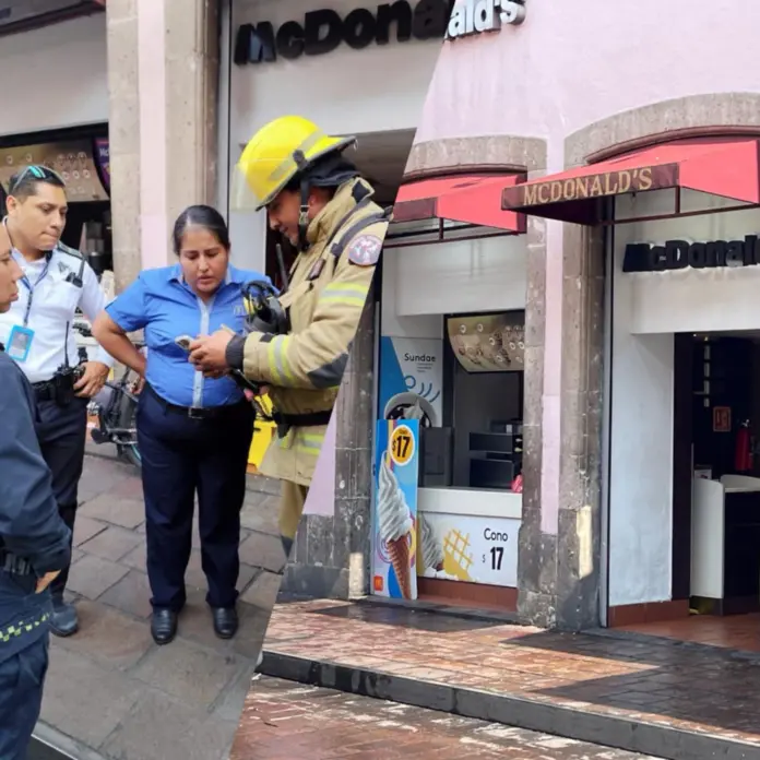 Con normalidad opera McDonald’s tras corto circuito registrado la tarde de ayer