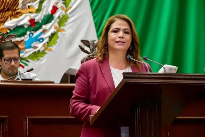 Presidenta de la Junta de Coordinación Política (Jucopo) del Congreso del Estado, Fabiola Alanís Sámano