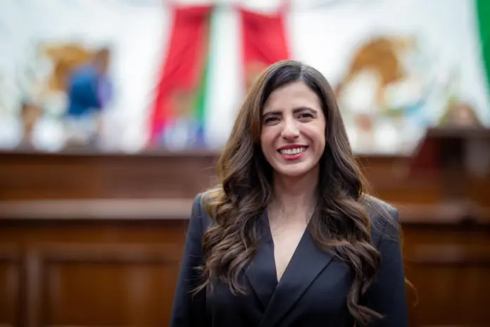 Giulianna Bugarini Torres, presidenta del Congreso local