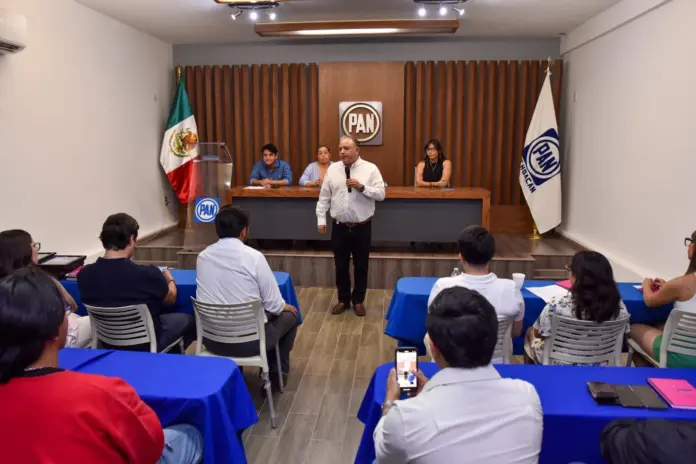 Carlos Quintana Martínez, dirigente estatal del PAN,
