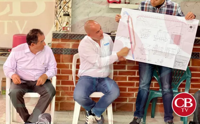 Adolfo Torres se reúne con vecinos y transportistas
