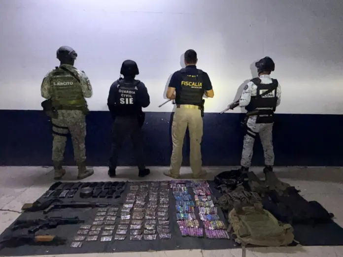 SSP asegura armamento