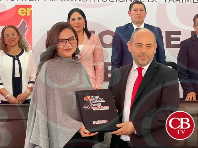 Presidente municipal Eric Nicanor Gaona García