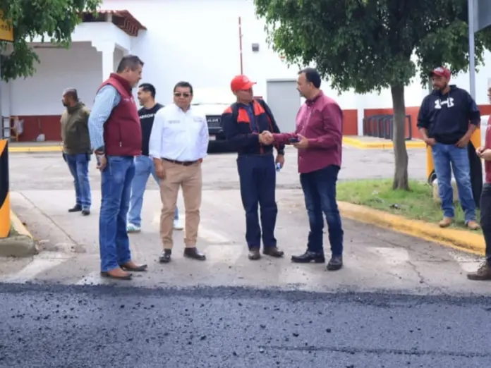 Julio Arreola impulsa obra en la avenida Lázaro Cárdenas