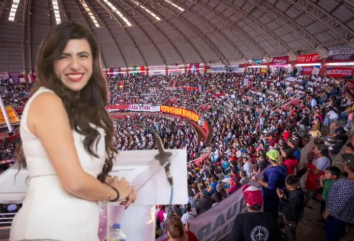 Agradece Giulianna Bugarini el arropamiento de los sectores más importantes en su Primer Informe Legislativo