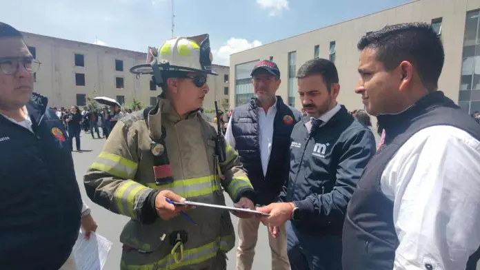 Gobierno de Morelia se sumó al Simulacro Nacional 2025, en el CAM