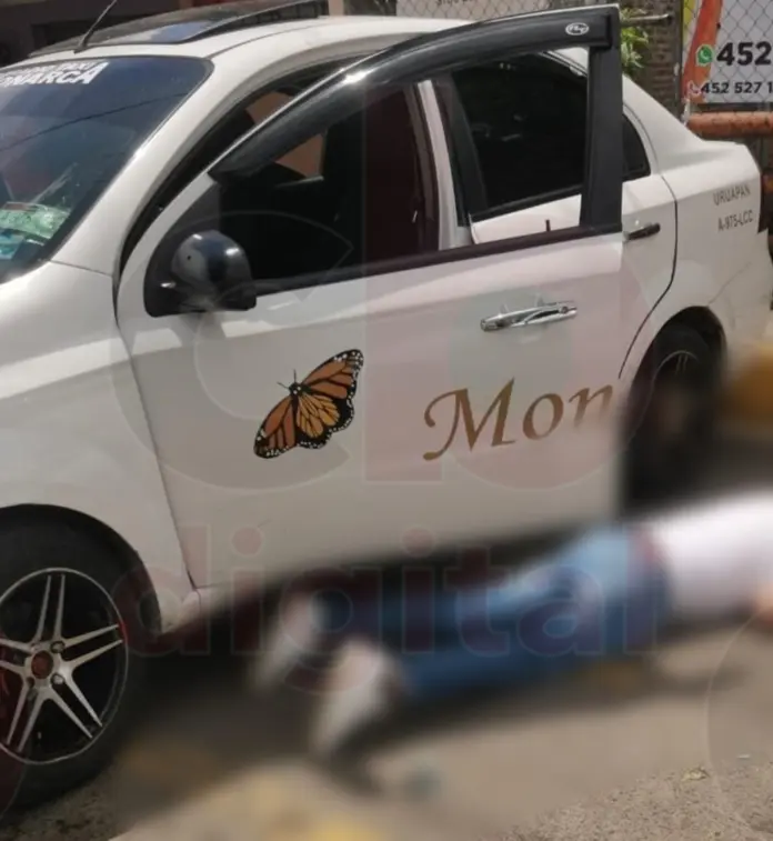 Asesinan a taxista en Uruapan
